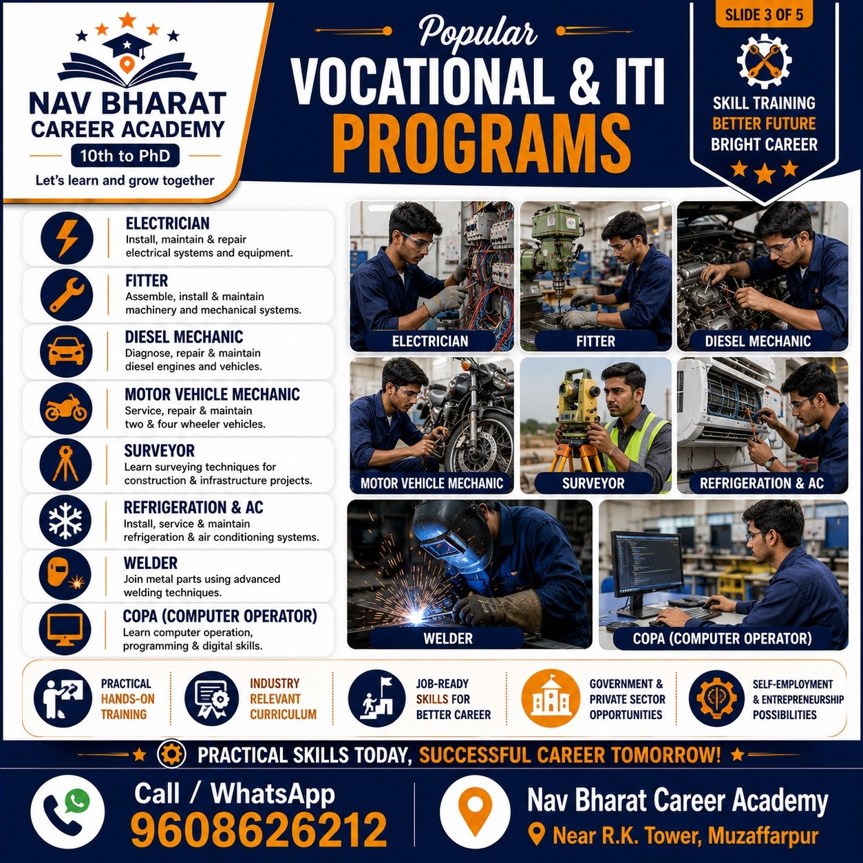 Industrial maintenance operations practice
